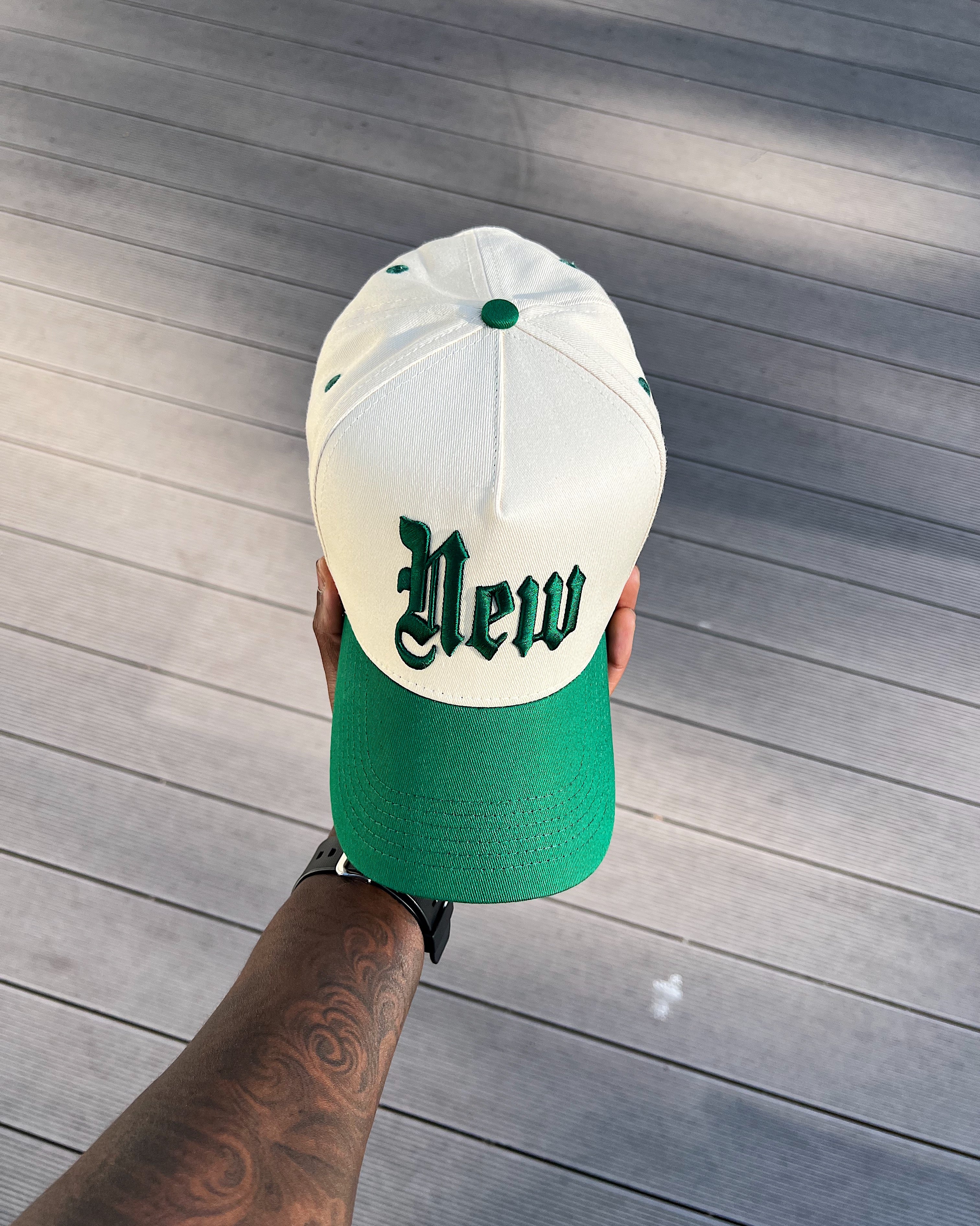 CHOICES BASEBALL CAP - FOREST GREEN