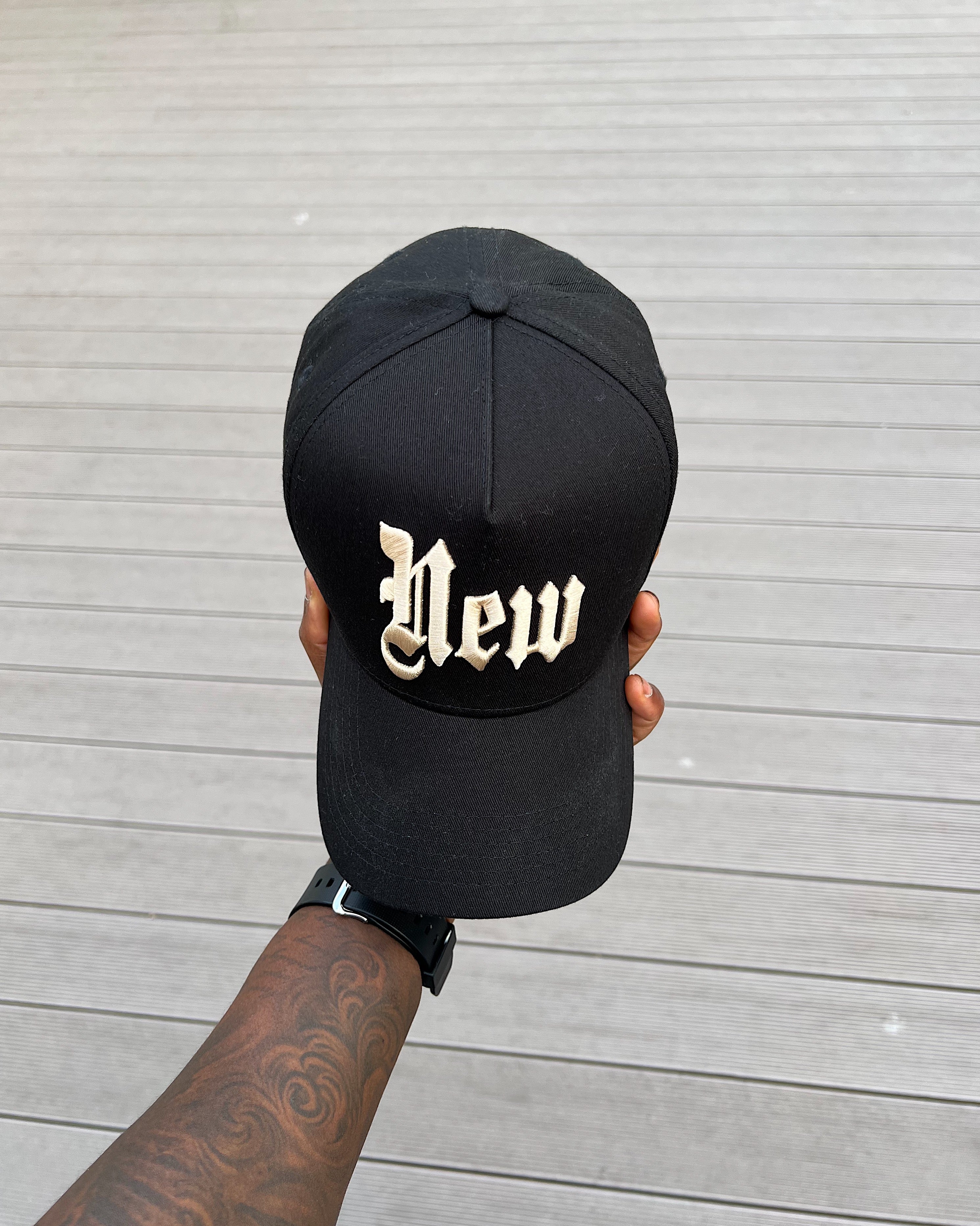 CHOICES BASEBALL CAP - BLACK