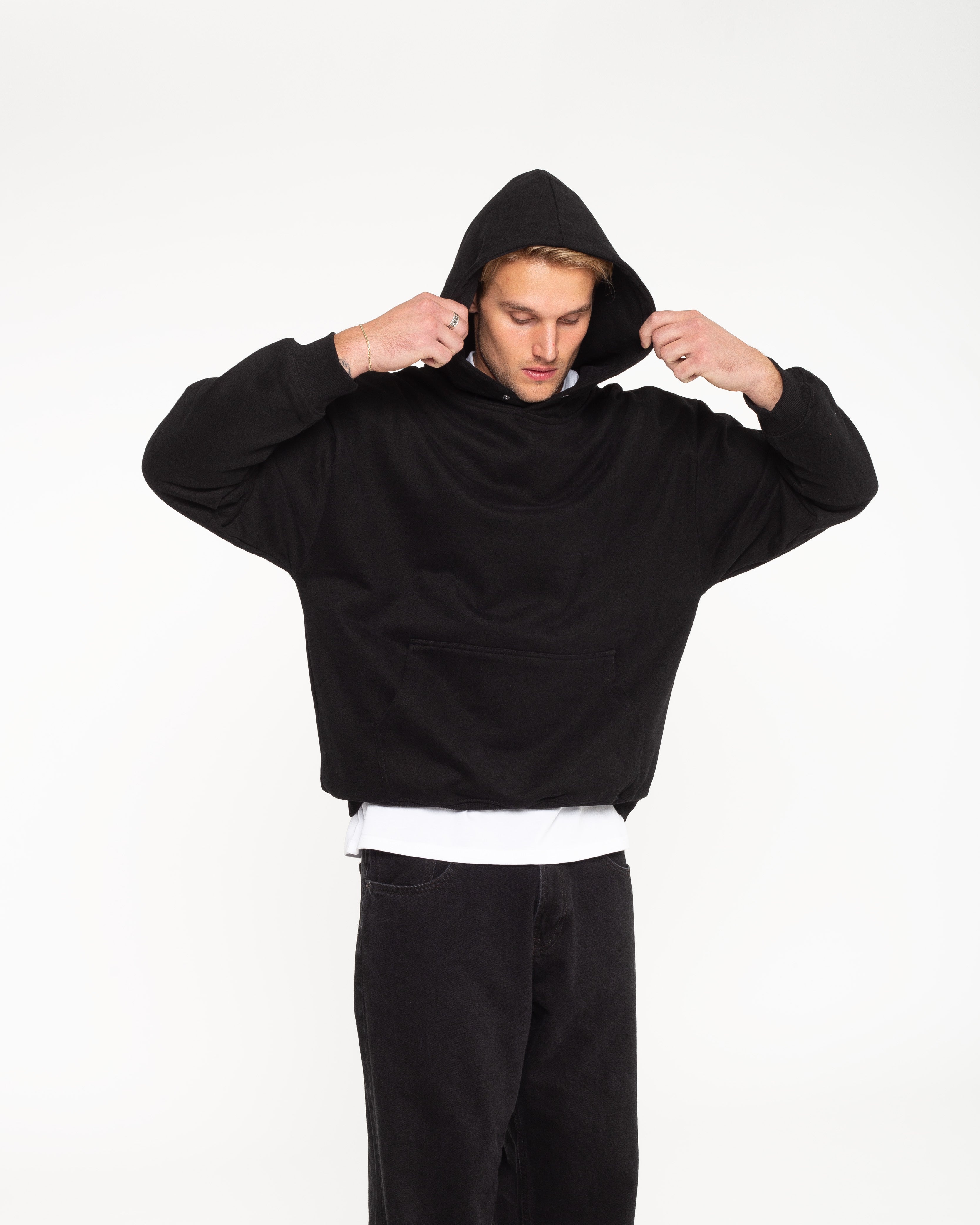 STUDIO HOODIE - BLACK