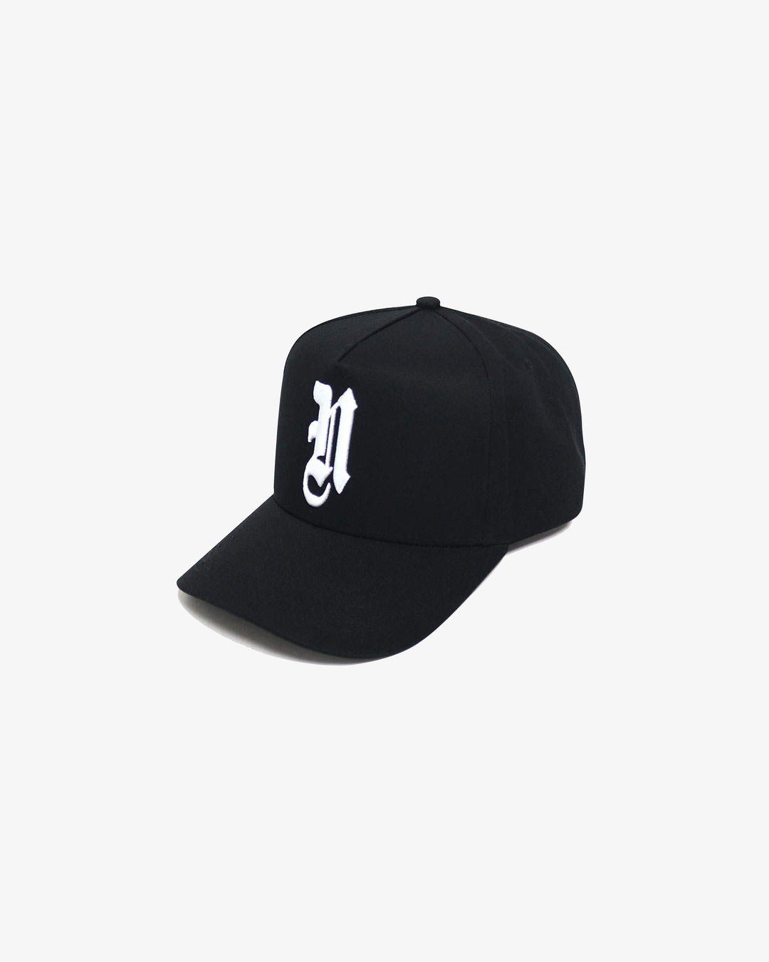 INITIAL BASEBALL CAP - BLACK
