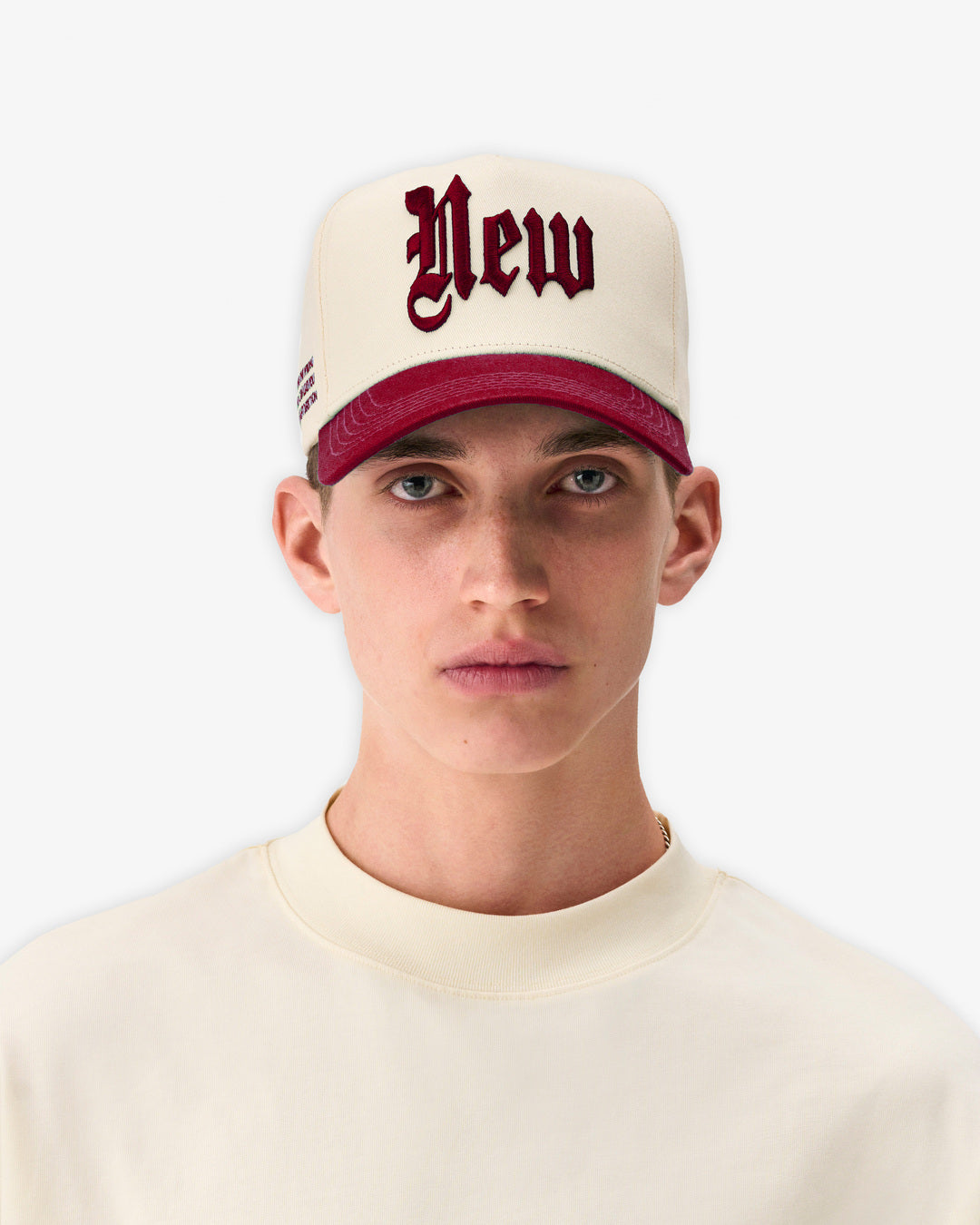 CHOICES BASEBALL CAP - MERLOT