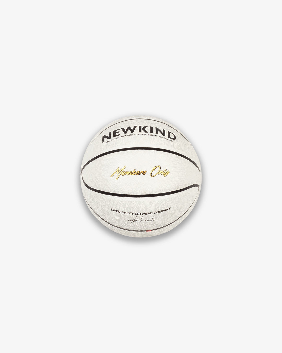 MEMBER'S ONLY BASKETBALL - WHITE