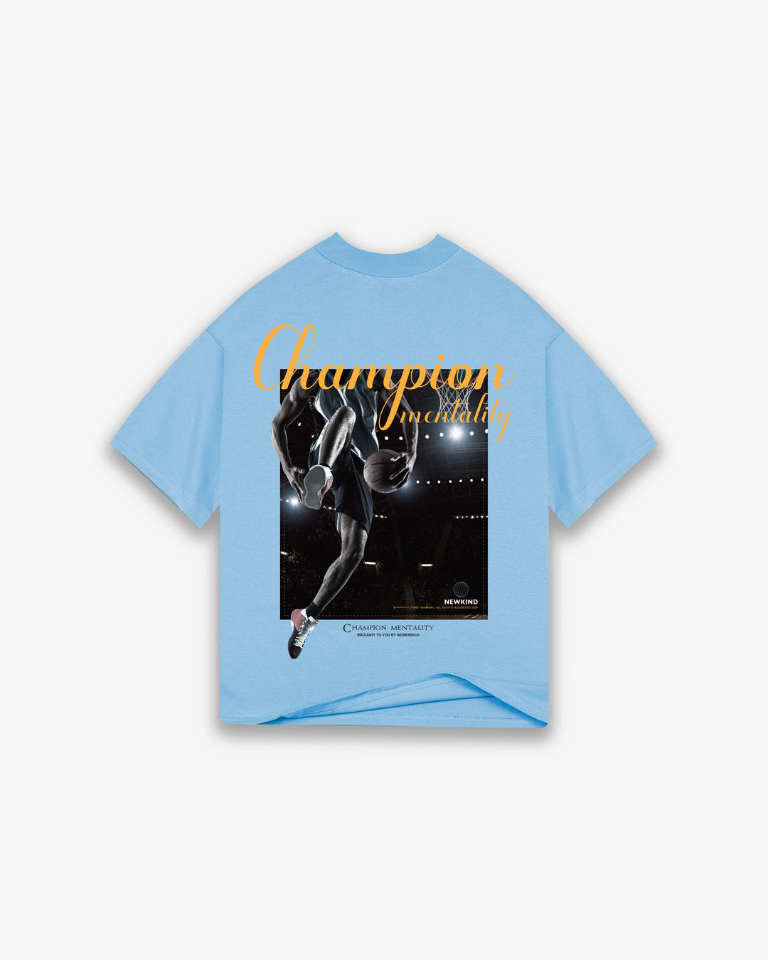 CHAMPION T-SHIRT - BABY BLUE
