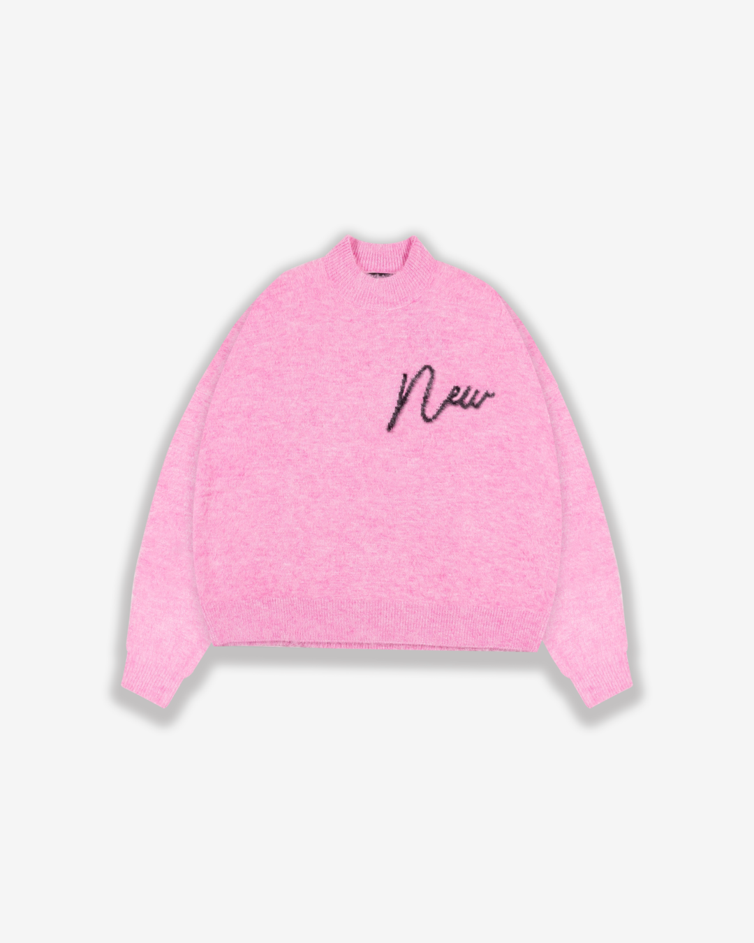 INITIAL COMFY SWEATER - PINK