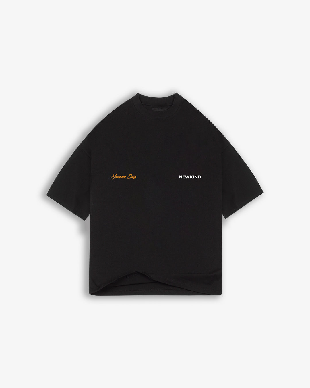 MEMBER'S ONLY T-SHIRT - BLACK