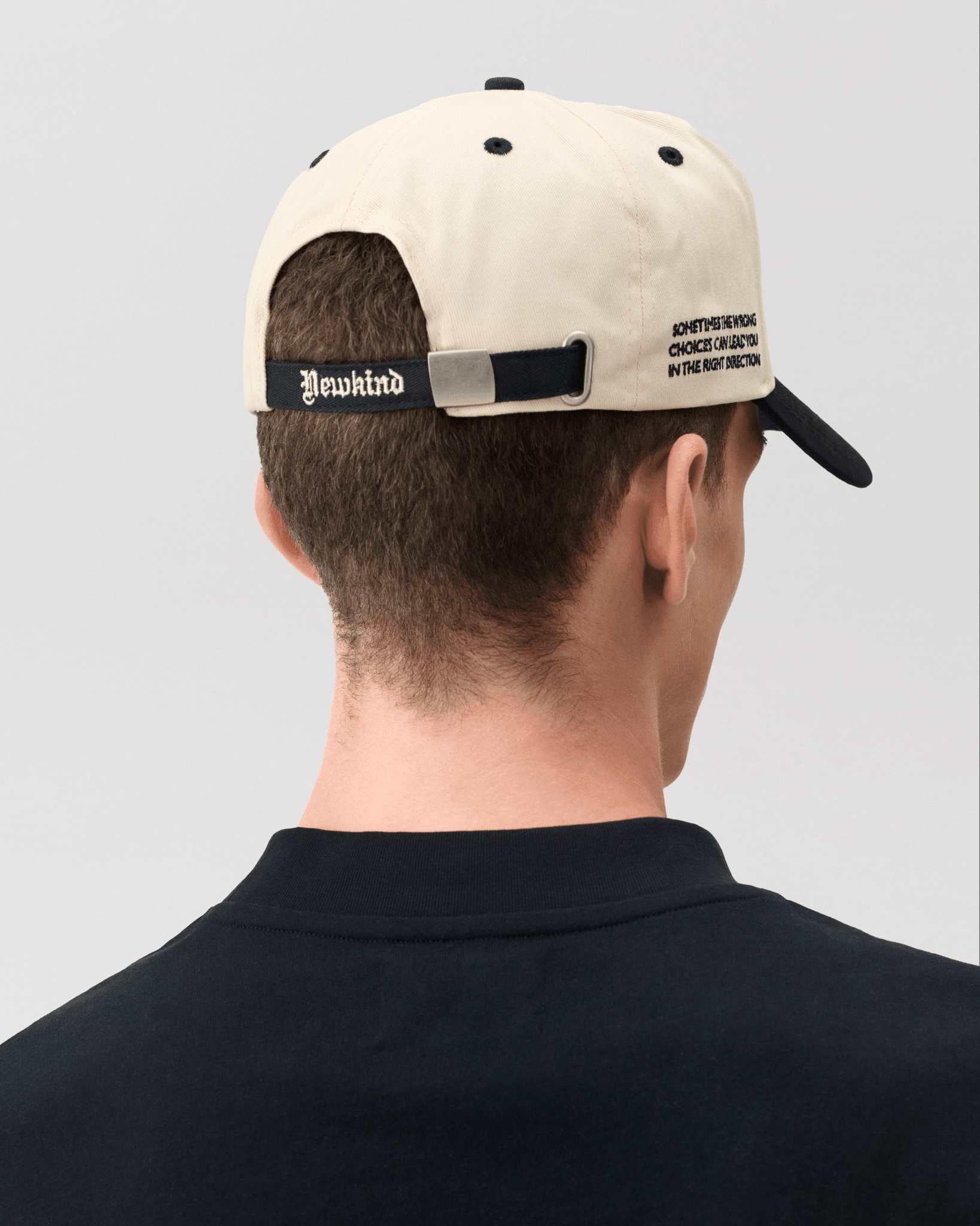 Baseball cap / 5 panel baseball cap / Black cap