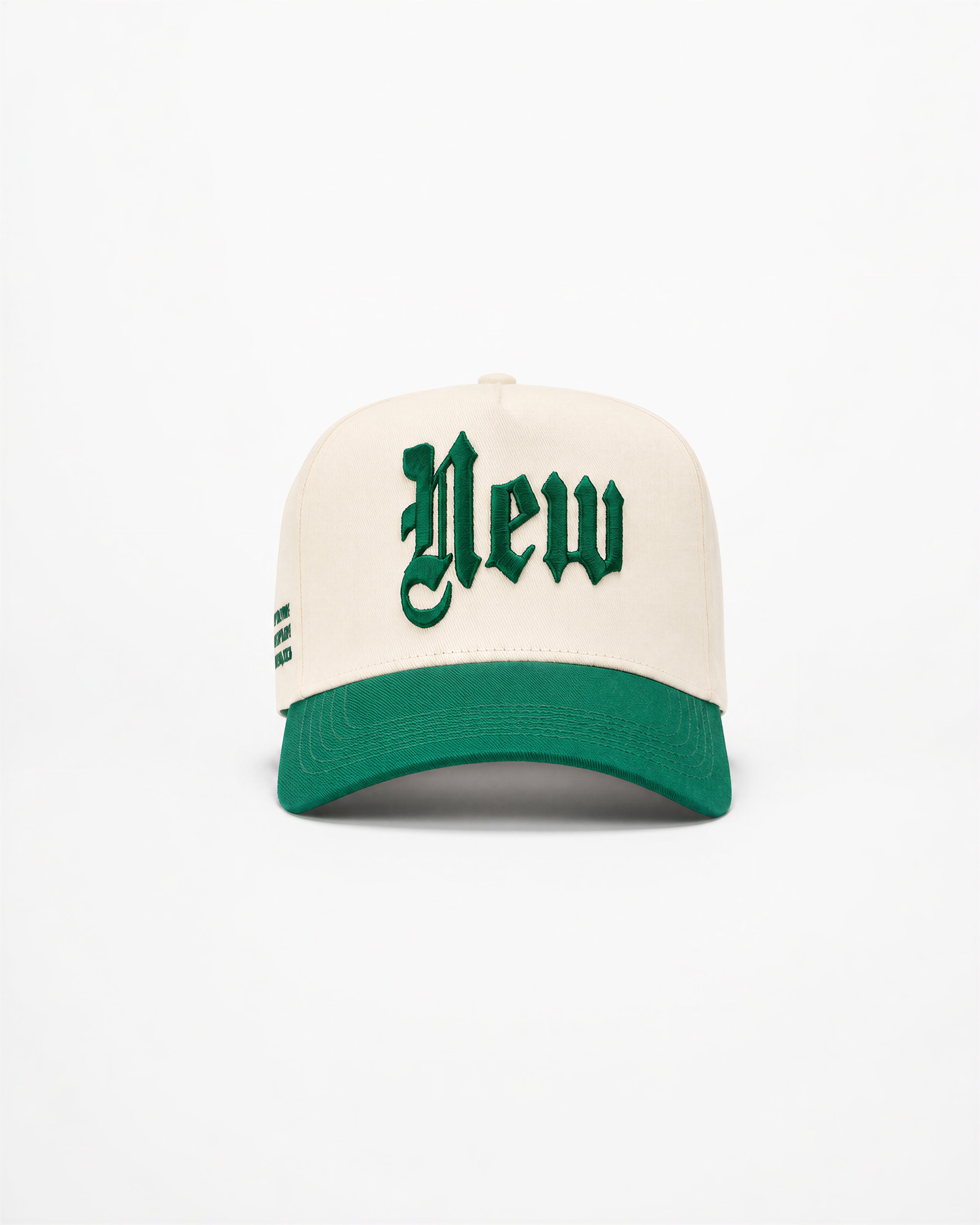 INITIAL CAP - FOREST GREEN