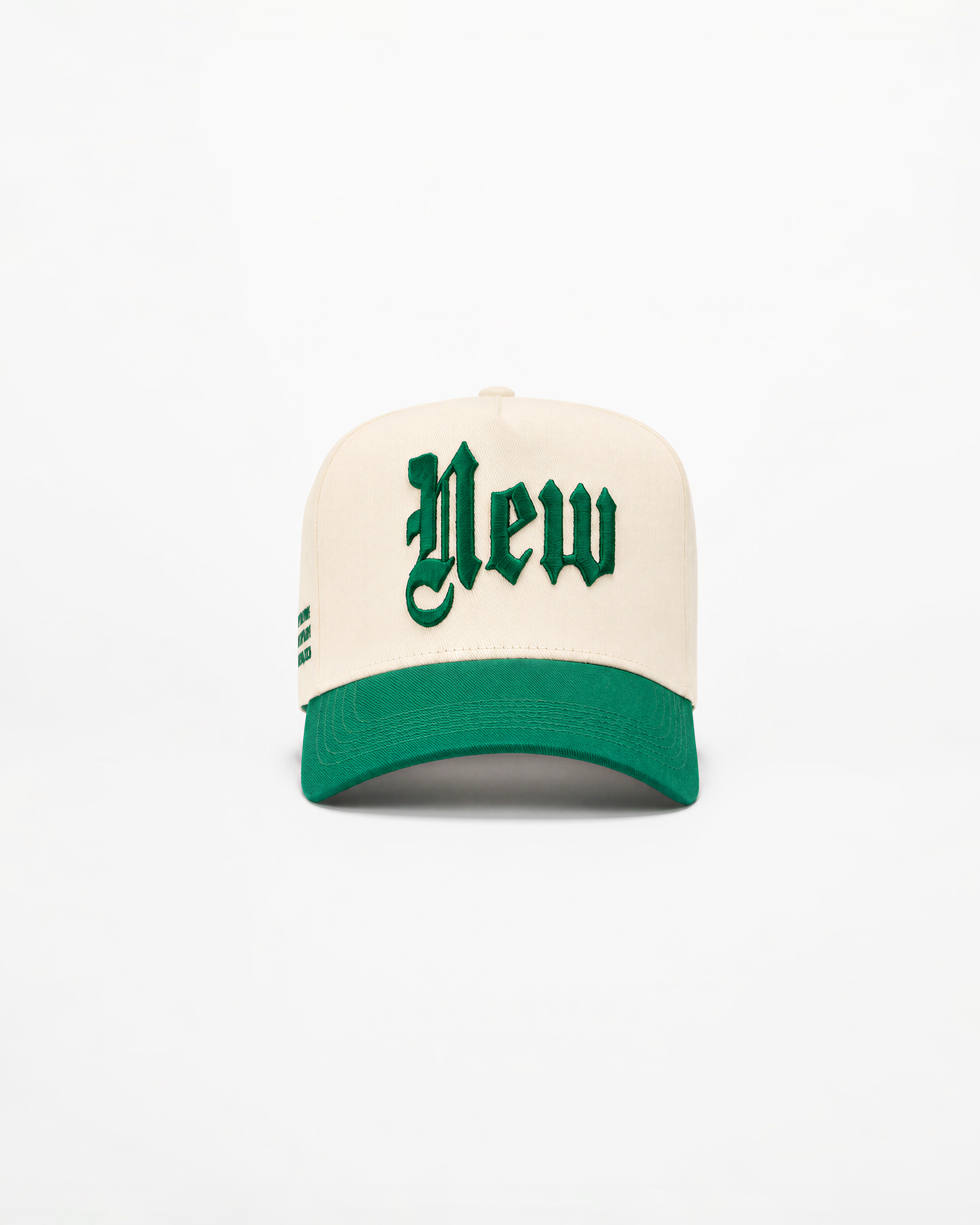 INITIAL CAP - FOREST GREEN