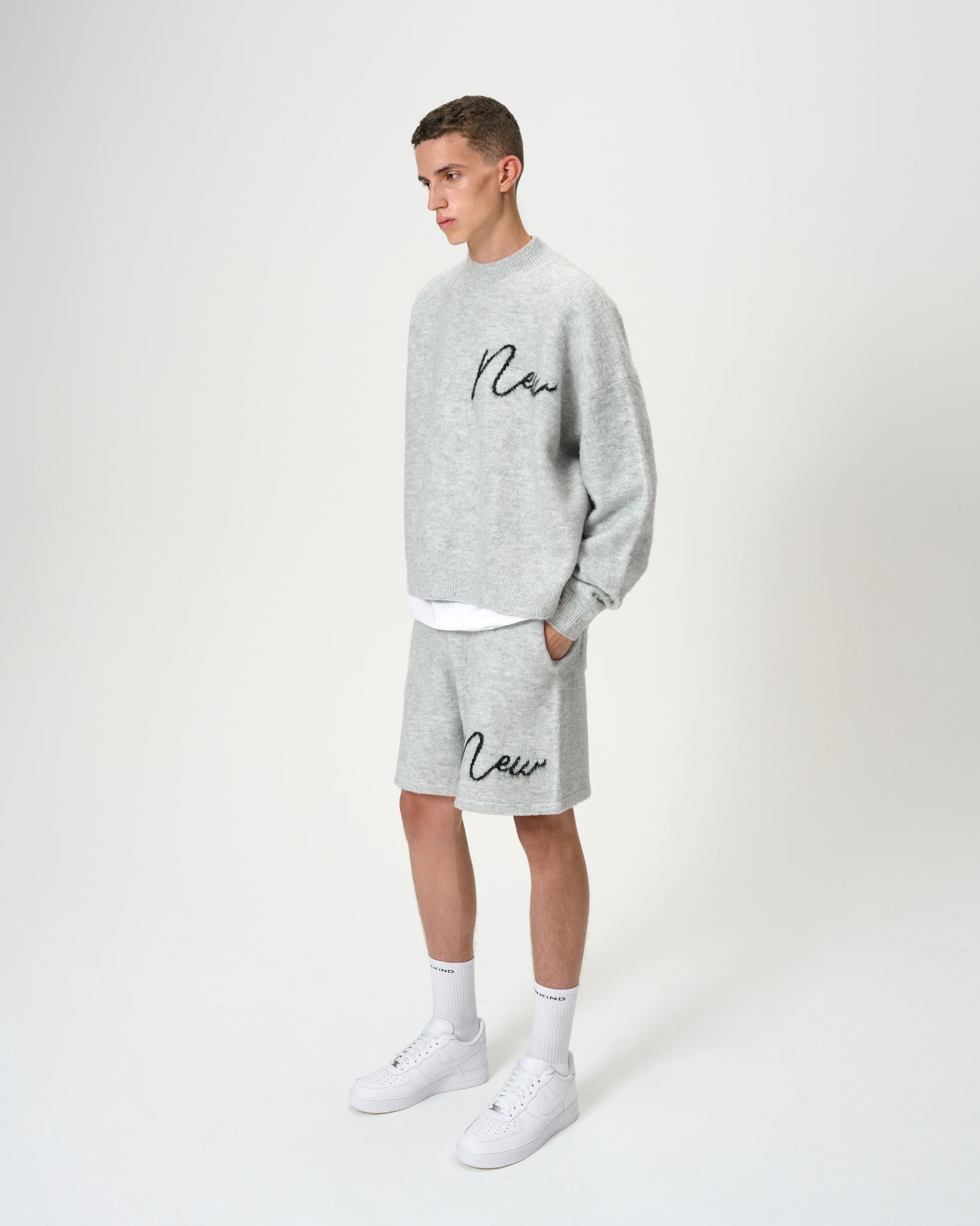 INITIAL COMFY SHORTS - GREY