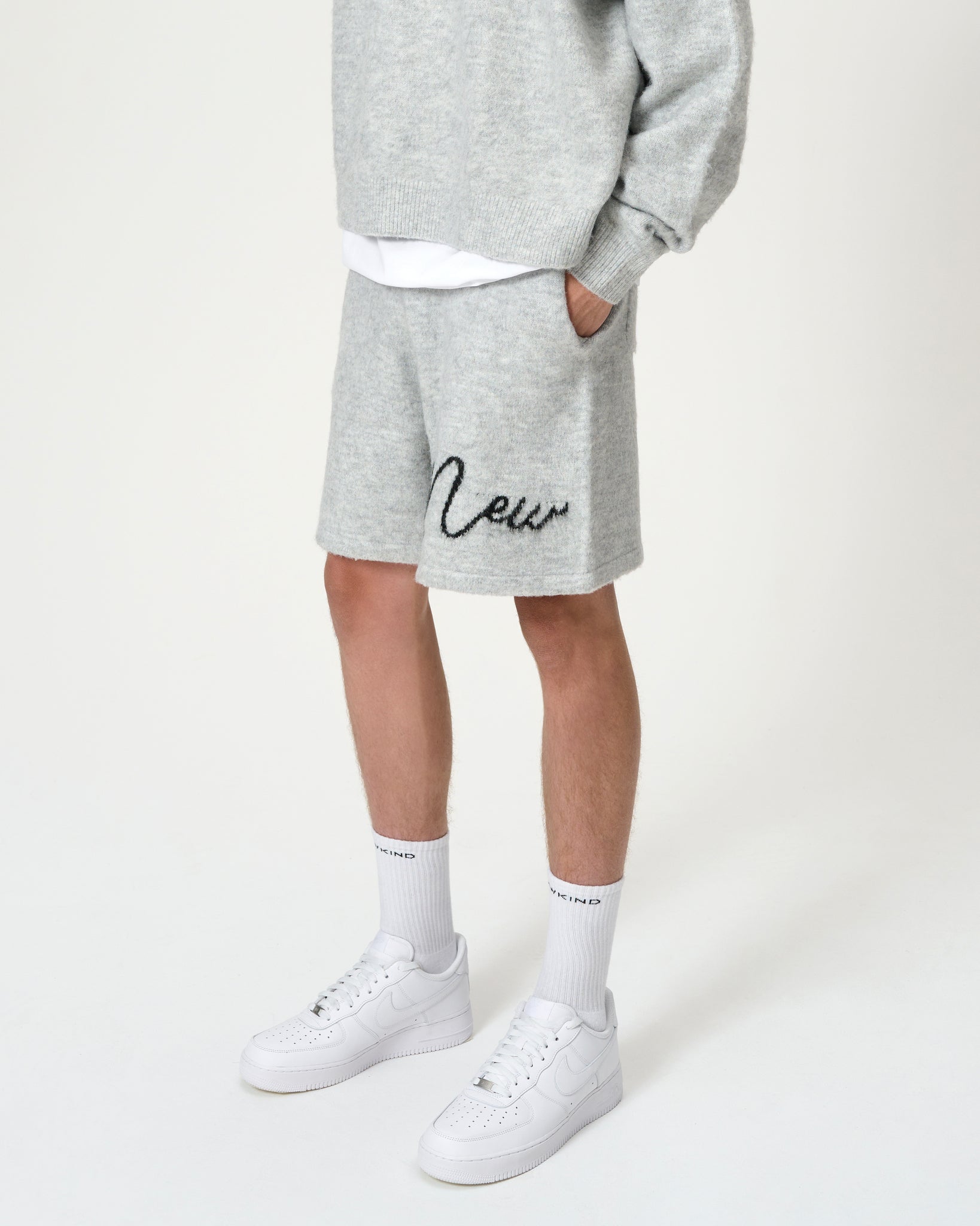 INITIAL COMFY SHORTS - GREY