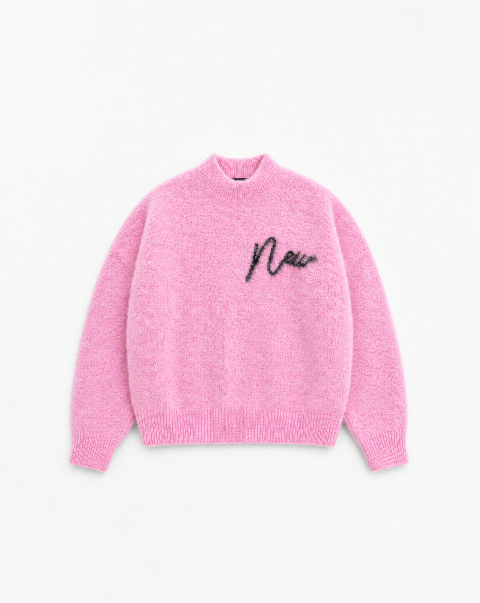 INITIAL COMFY SWEATER - PINK