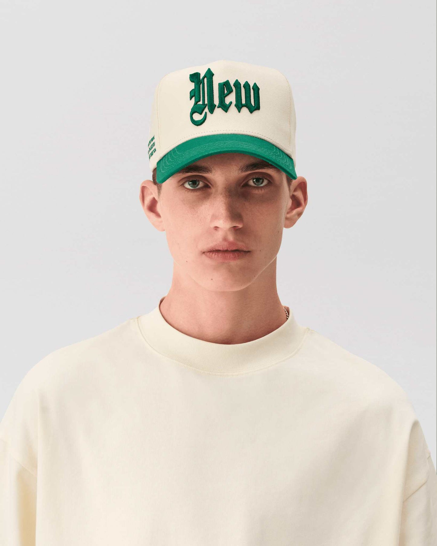 MEN\'S BASEBALL CAP | cap, hat panel – baseball green men\'s 5 Forest NEWKIND 